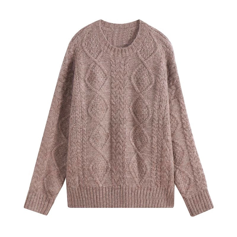 Cozy Mohair Twist Sweater