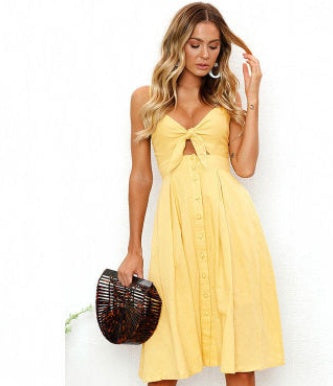 Elegant Sleeveless Party Dress