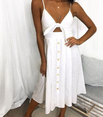 Elegant Sleeveless Party Dress