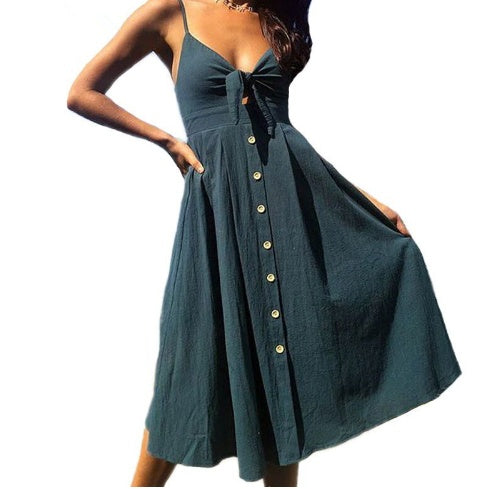 Elegant Sleeveless Party Dress
