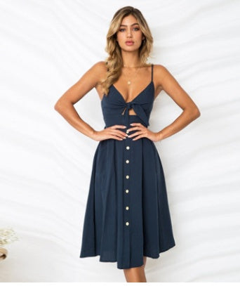 Elegant Sleeveless Party Dress