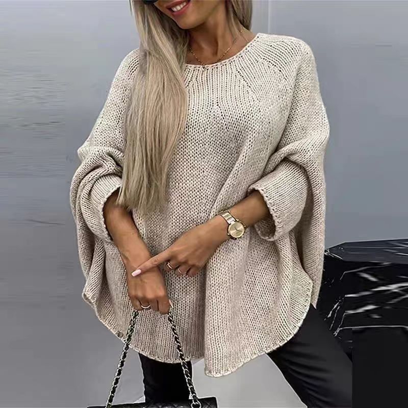 Trendy Oversized Knit Top