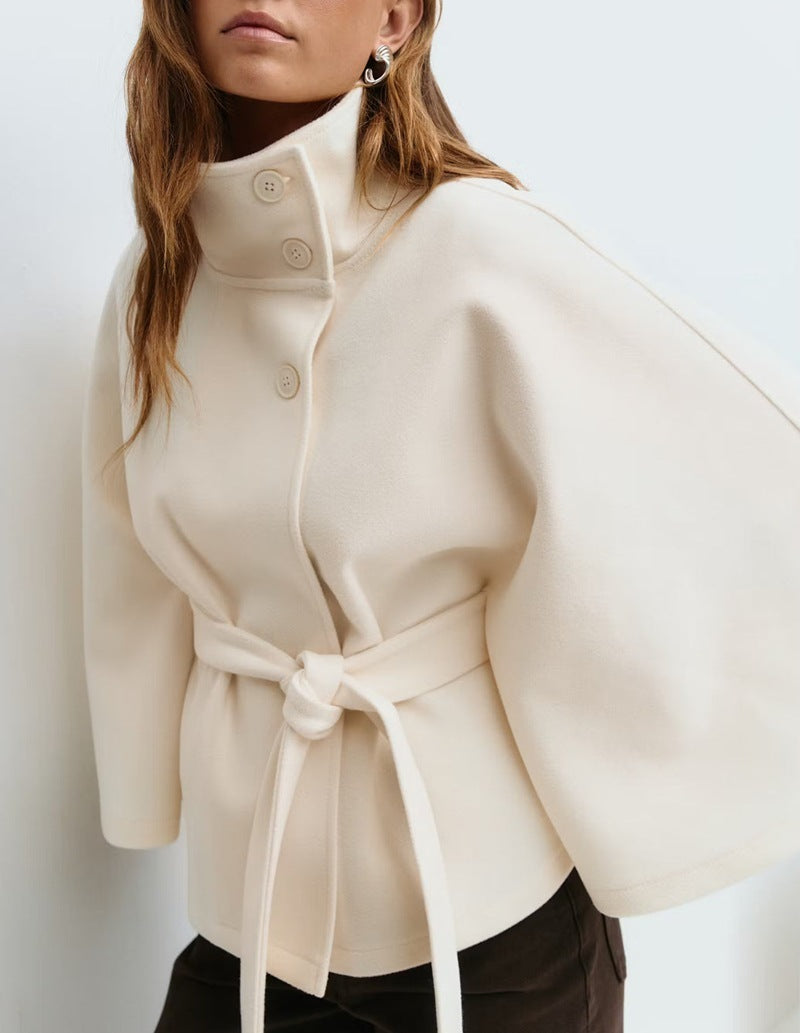 Elegant Belted Winter Coat