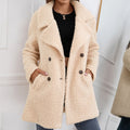 Plush Lamb Fur Coat