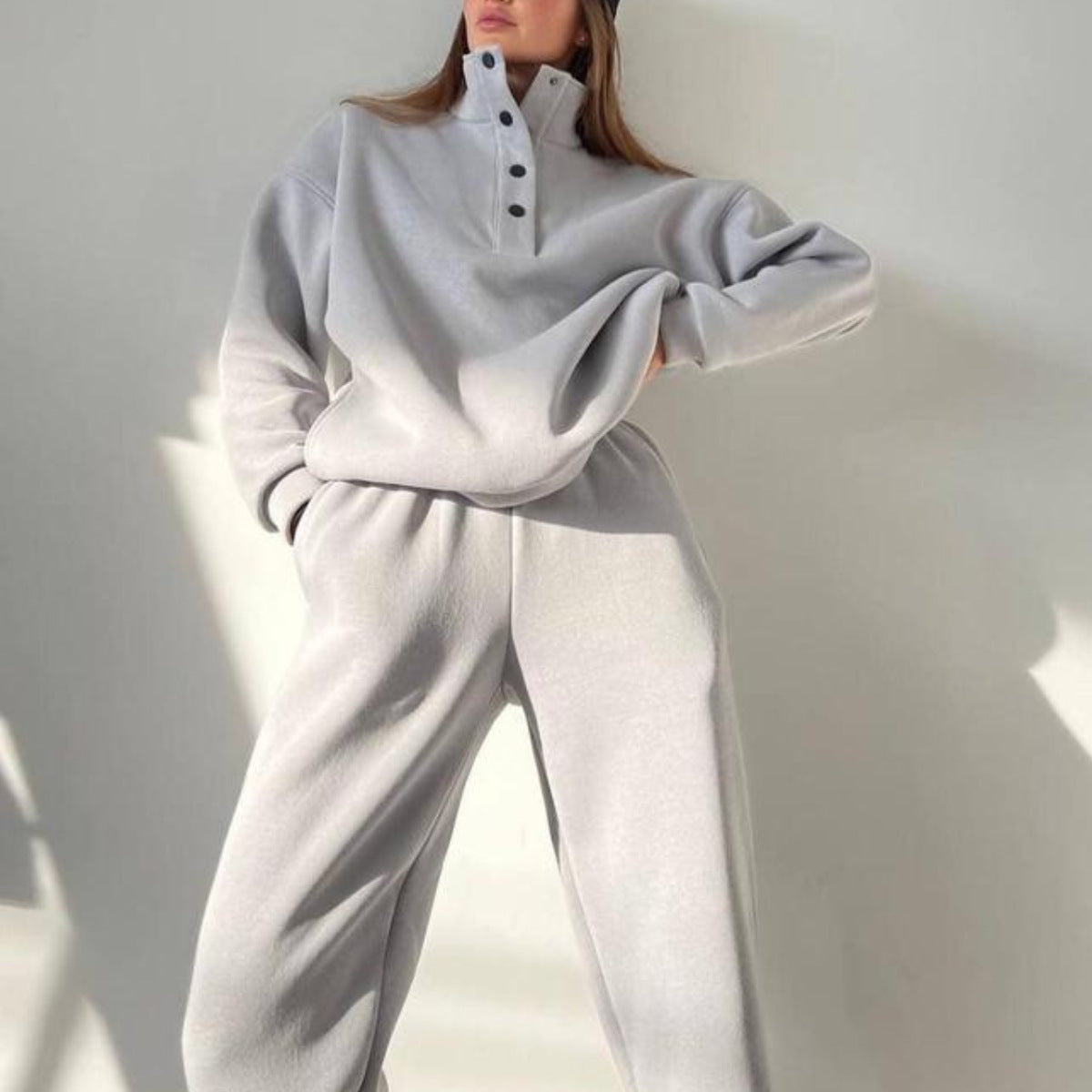 Casual 2-Piece Hoodie Set