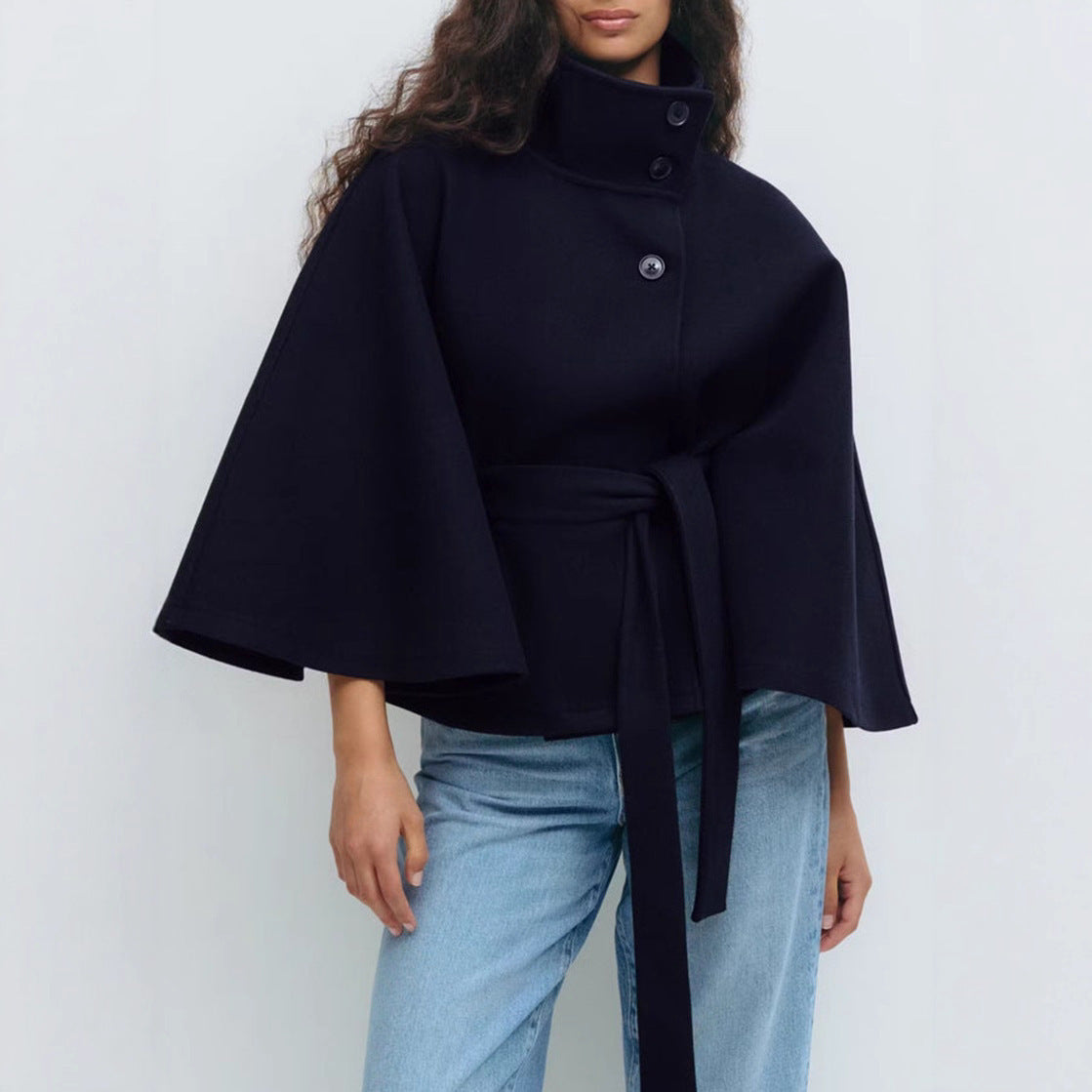 Elegant Belted Winter Coat