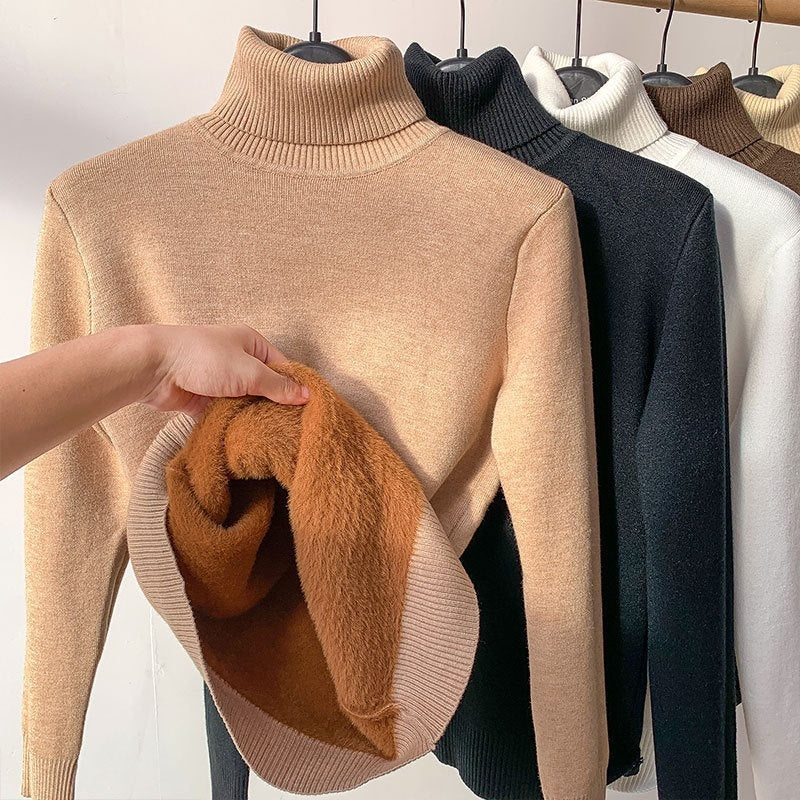 Elegant Turtleneck Winter Sweater