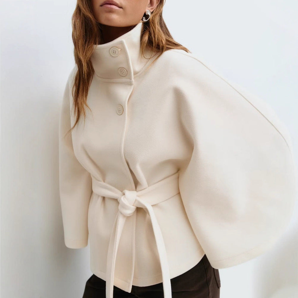 Elegant Belted Winter Coat