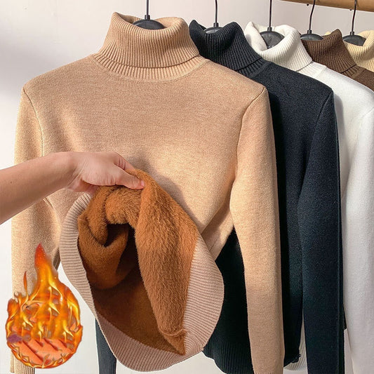 Elegant Turtleneck Winter Sweater