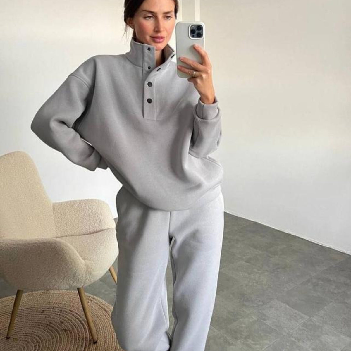 Casual 2-Piece Hoodie Set