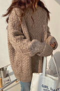 Cozy Mohair Twist Sweater