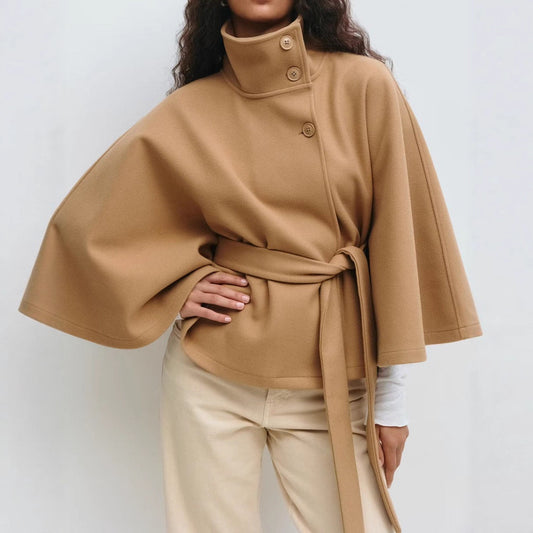Elegant Belted Winter Coat