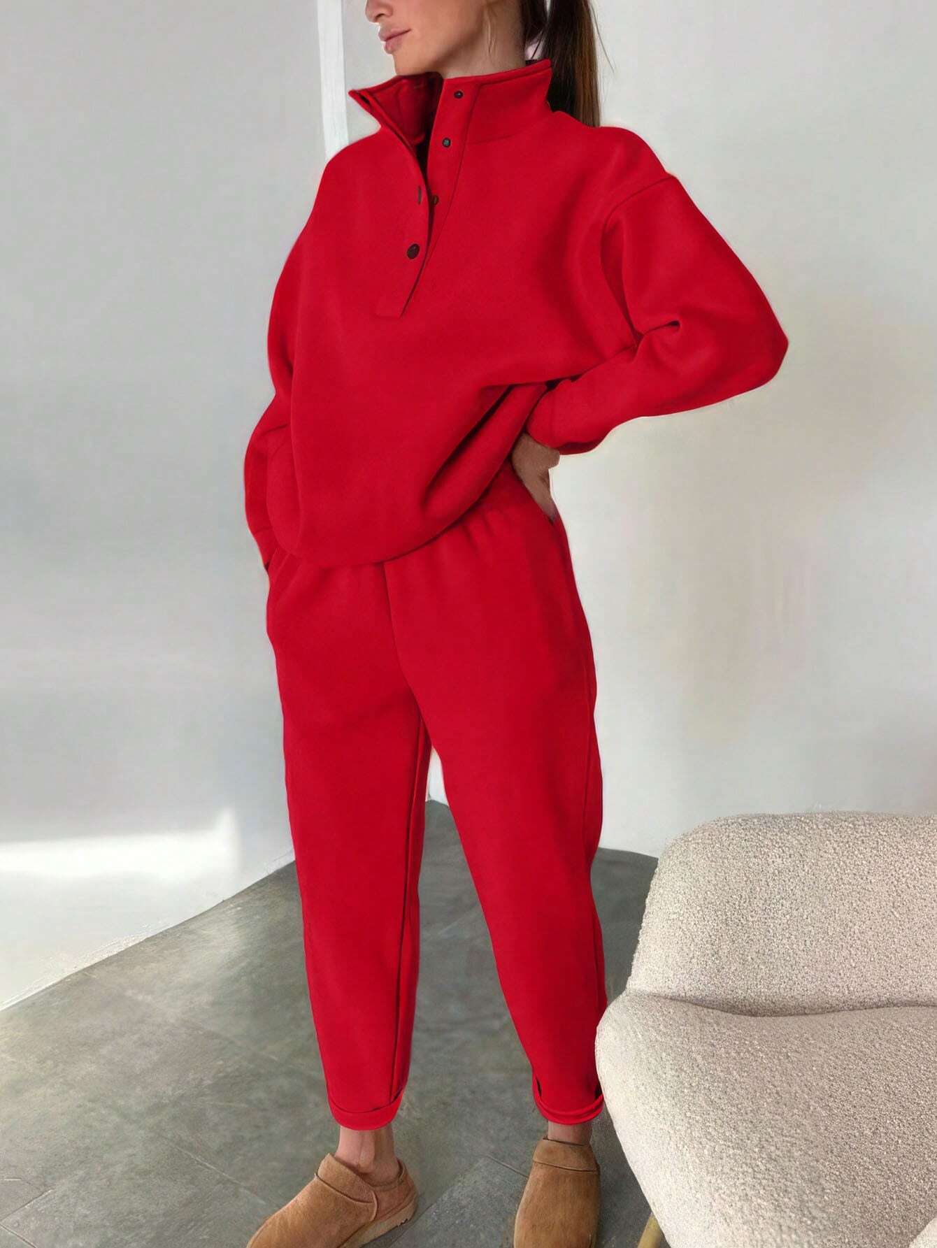 Casual 2-Piece Hoodie Set