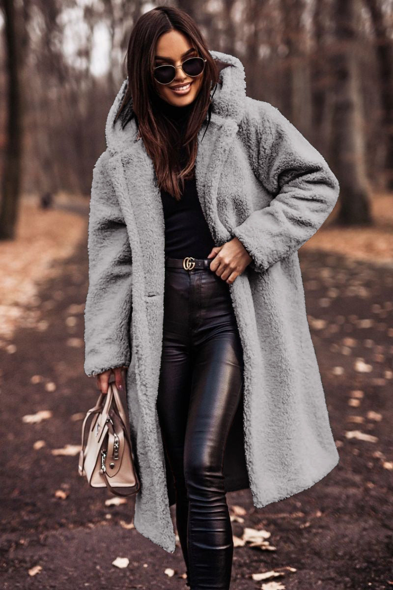 Plush Teddy Winter Coat